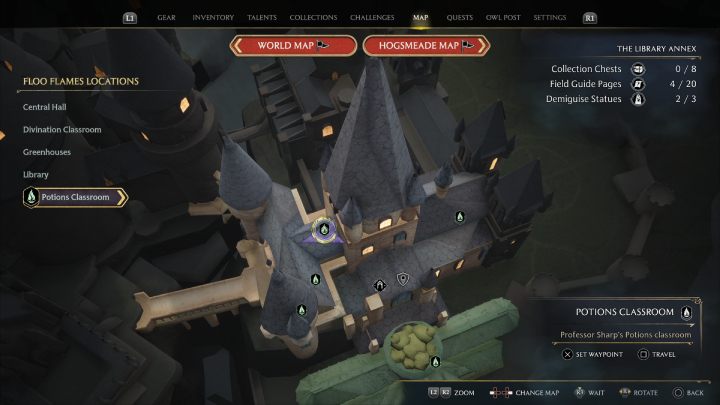 6 - Hogwarts Legacy: Posążki demimoza (Demiguise Statues) - Hogwart - Hogwarts Legacy - poradnik do gry