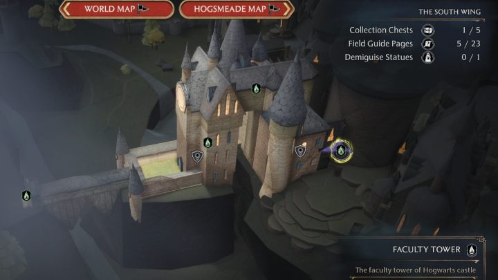 1 - Hogwarts Legacy: Posążki demimoza (Demiguise Statues) - Hogwart - Hogwarts Legacy - poradnik do gry