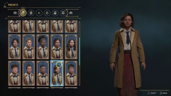 Jeśli nie chcecie tworzyć postaci od podstaw, tylko zależy Wam na jak najszybszym rozpoczęciu rozgrywki, możecie zdecydować się na jeden z wielu wzorców, czyli gotowych bohaterów - Hogwarts Legacy: Kreator postaci - Hogwarts Legacy - poradnik do gry