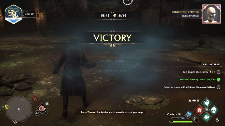 Pomyślne ukończenie próby na arenie nagradzane jest punktami doświadczenia i różnymi unikatowymi przedmiotami kosmetycznymi, które są dostępne wyłącznie na arenie - Hogwarts Legacy: Czym jest arena walk czarnej magii? - Hogwarts Legacy - poradnik do gry