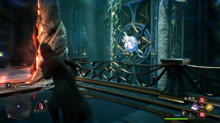 Brama obróci się w prawo o 90 stopni - Hogwarts Legacy: Próba Charlesa Rookwooda (Charles Rookwoods Trial) - Hogwarts Legacy - poradnik do gry