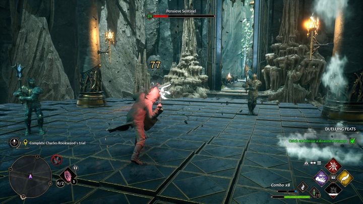 W kolejnej lokacji odblokowana zostanie arena i musicie pokonać ożywione posągi - Hogwarts Legacy: Próba Charlesa Rookwooda (Charles Rookwoods Trial) - Hogwarts Legacy - poradnik do gry