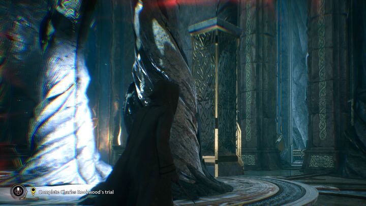 Możecie ponownie przejść przez bramę i ponownie trafić w przełącznik - Hogwarts Legacy: Próba Charlesa Rookwooda (Charles Rookwoods Trial) - Hogwarts Legacy - poradnik do gry