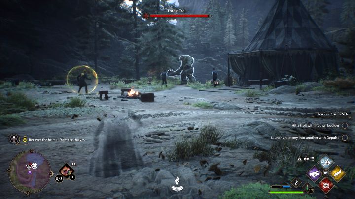 Wyruszcie na zachód w stronę wrogiego obozowiska - Hogwarts Legacy: Hełm Urtkota (The Helm of Urtkot) - Hogwarts Legacy - poradnik do gry