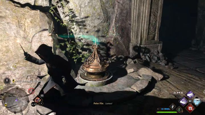 Na górze znajdziecie 2 ćmy - Hogwarts Legacy: Hełm Urtkota (The Helm of Urtkot) - Hogwarts Legacy - poradnik do gry