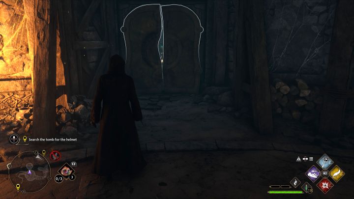 Ustawcie zaklęcie Depulso w 1 z 4 aktywnych slotów - Hogwarts Legacy: Hełm Urtkota (The Helm of Urtkot) - Hogwarts Legacy - poradnik do gry