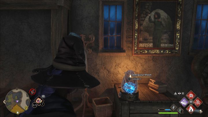 Następny z posążków Demiguise Statue #6 (Hogsmeade) jest w małym domu przy karczmie Pod Trzema Miotłami (The Three Broomsticks) - Hogwarts Legacy: Posążki demimoza (Demiguise Statues) - Hogsmeade - Hogwarts Legacy - poradnik do gry