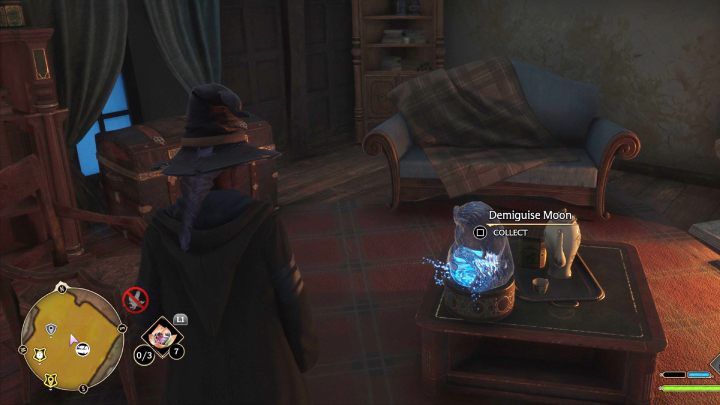 Ten posążek Demiguise Statue #5 (Hogsmeade) jest na ostatnim piętrze w karczmie Pod Trzema Miotłami - Hogwarts Legacy: Posążki demimoza (Demiguise Statues) - Hogsmeade - Hogwarts Legacy - poradnik do gry