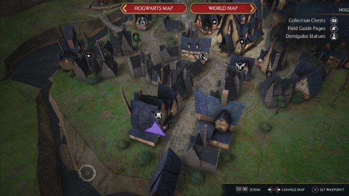 1 - Hogwarts Legacy: Posążki demimoza (Demiguise Statues) - Hogsmeade - Hogwarts Legacy - poradnik do gry