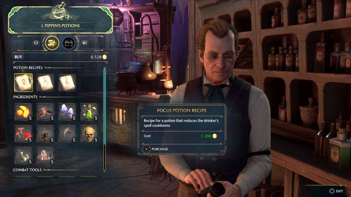 Trudniejsza i bardziej czasochłonna metoda to własnoręczne wyprodukowanie eliksiru - Hogwarts Legacy: Zadanie Profesora Sharpa 1 (Professor Sharps Assignment 1) - Hogwarts Legacy - poradnik do gry