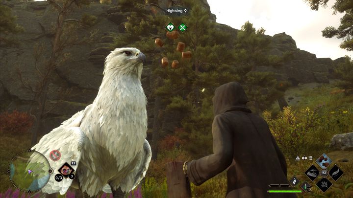 W poznany już sposób używajcie szczotki do czesania z zwierząt i karmi dla zwierząt ustawiając je w aktywnych slotach - Hogwarts Legacy: Zajęcia o zwierzętach (Beasts Class) - Hogwarts Legacy - poradnik do gry