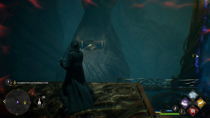 Nie schodźcie z lewitującej platformy - Hogwarts Legacy: Próba Parsifala Rackhama (Percival Rackhams Trial) - Hogwarts Legacy - poradnik do gry