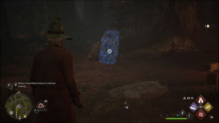 Po aktywowaniu Łamigłówki skorzystajcie z zaklęcia Revelio - Hogwarts Legacy: Zakazany Las - wszystkie Łamigłówki Merlina - Hogwarts Legacy - poradnik do gry