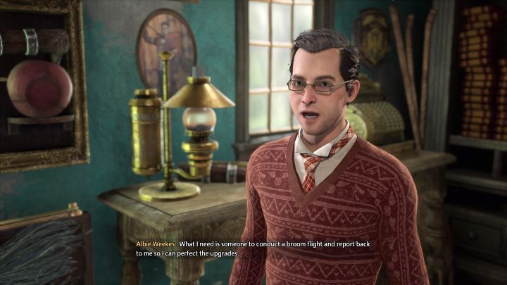 Misja ta wymusza żeby zakupić własną miotłę - Hogwarts Legacy: Oblot (Flight Test) - Hogwarts Legacy - poradnik do gry