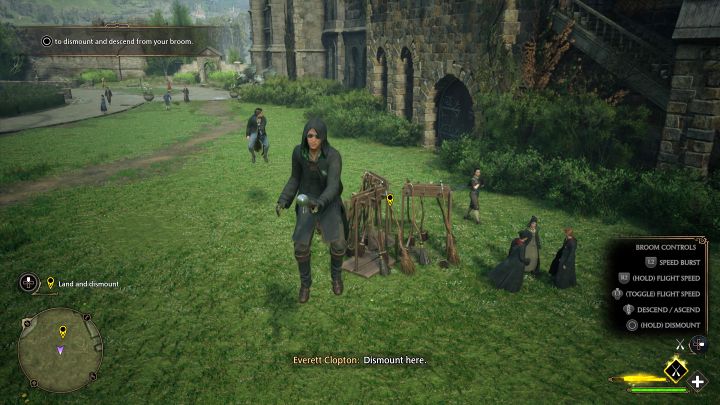 Powróćcie do lokacji, w której rozpoczęliście misję - Hogwarts Legacy: Zajęcia z latania (Flying Class) - Hogwarts Legacy - poradnik do gry