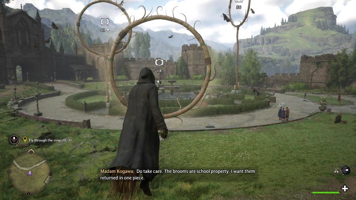 Gra będzie Was stopniowo zaznajamiała z podstawami lotu - Hogwarts Legacy: Zajęcia z latania (Flying Class) - Hogwarts Legacy - poradnik do gry