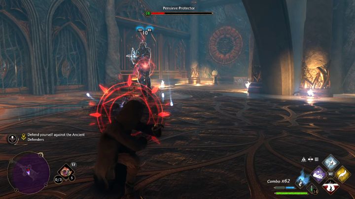 W drugiej części bitwy trzeba pokonać 3 większych obrońców, którzy są bardziej wytrzymali od poprzednich wrogów - Hogwarts Legacy: Spoczynek Jackdawa (Jackdaws Rest) - Hogwarts Legacy - poradnik do gry