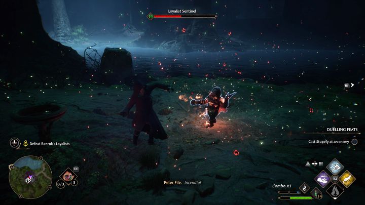 Przy próbie skorzystania z wejścia do grobowca pojawi się grupa przeciwników i musicie rozprawić się z nimi - Hogwarts Legacy: Spoczynek Jackdawa (Jackdaws Rest) - Hogwarts Legacy - poradnik do gry