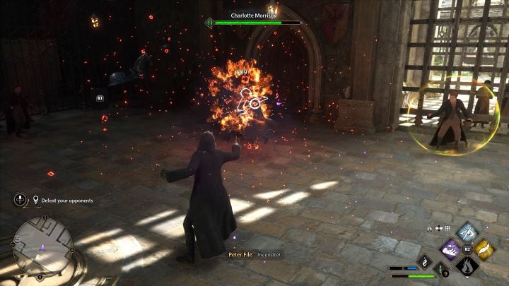 Upewnijcie się, że macie zaklęcie Incendio w gotowości - Hogwarts Legacy: Zadanie Profesor Hecat 2 (Professor Hecats Assignment 2) - Hogwarts Legacy - poradnik do gry