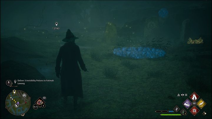Najpierw podejdźcie do wgłębienia i użyjcie ognistego zaklęcia, np - Hogwarts Legacy: Torfowiska Północnej Przeprawy - wszystkie Łamigłówki Merlina - Hogwarts Legacy - poradnik do gry