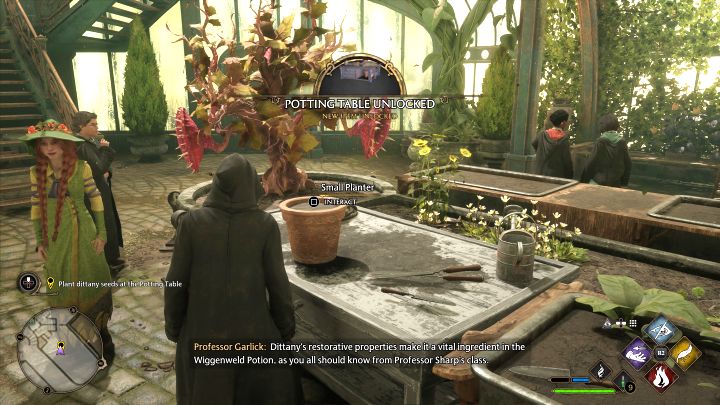 Porozmawiajcie z Profesor Garlick - Hogwarts Legacy: Zajęcia z zielarstwa (Herbology Class) - Hogwarts Legacy - poradnik do gry
