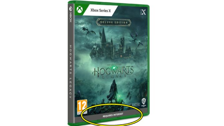 W sklepach Internetowych pojawiły się okładki Hogwarts Legacy, informujące o wymaganym stałym połączeniu z Internetem - Hogwarts Legacy: Wymagania sprzętowe PC - Hogwarts Legacy - poradnik do gry