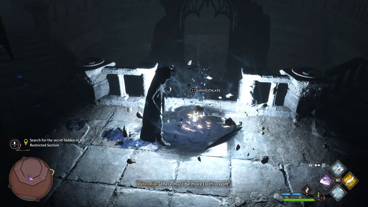 Kierujcie się schodami w dół - Hogwarts Legacy: Sekrety działu Ksiąg Zakazanych (Secrets of the Restricted Section) - Hogwarts Legacy - poradnik do gry