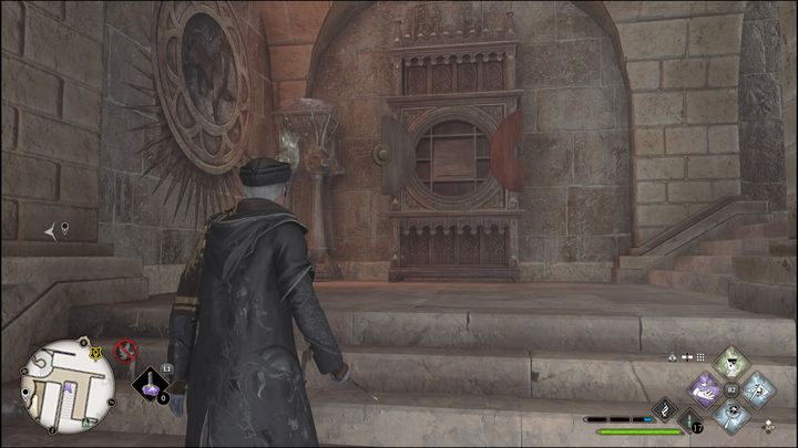 Nie wychodźcie z Wielkiej Sali - po lewej stronie zauważycie schody - Hogwarts Legacy: Wszystkie Klucze Dedala - Hogwarts Legacy - poradnik do gry