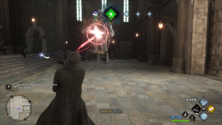 Trening kombinacji zaklęć to tytuł serii pobocznych questów i opisaliśmy je szczegółowo na osobnej stronie solucji - Hogwarts Legacy: Zadanie Profesor Hecat 1 (Professor Hecats Assignment 1) - Hogwarts Legacy - poradnik do gry