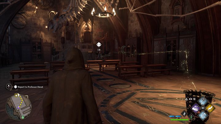 Profesor Hecat znajdziecie w sali lekcyjnej - Hogwarts Legacy: Zadanie Profesor Hecat 1 (Professor Hecats Assignment 1) - Hogwarts Legacy - poradnik do gry