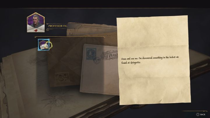 Quest rozpocznie się po ukończeniu głównej misji Witaj w Hogsmeade - Hogwarts Legacy: Tajemnica medalionu (The Lockets Secret) - Hogwarts Legacy - poradnik do gry