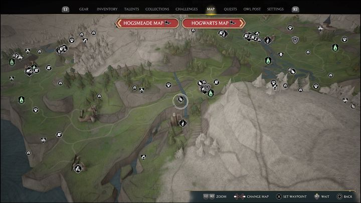 Link do mapy: Merlin Trial - Feldcroft Region #9 - Hogwarts Legacy: Region Feldcroft - wszystkie Łamigłówki Merlina - Hogwarts Legacy - poradnik do gry