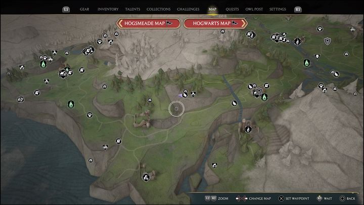 Link do mapy: Merlin Trial - Feldcroft Region #8 - Hogwarts Legacy: Region Feldcroft - wszystkie Łamigłówki Merlina - Hogwarts Legacy - poradnik do gry