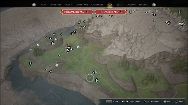 Link do mapy: Merlin Trial - Feldcroft Region #7 - Hogwarts Legacy: Region Feldcroft - wszystkie Łamigłówki Merlina - Hogwarts Legacy - poradnik do gry