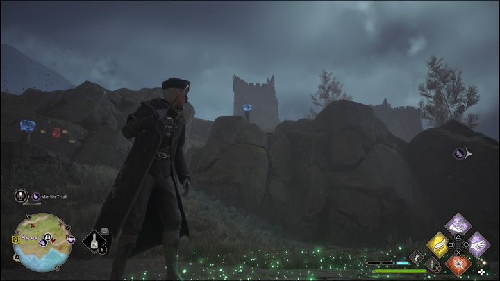 Po jej aktywowaniu skorzystajcie z Revelio - Hogwarts Legacy: Region Feldcroft - wszystkie Łamigłówki Merlina - Hogwarts Legacy - poradnik do gry