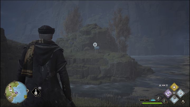 Zadanie polega na zniszczeniu trzech grup kul, które umiejscowione są na piedestałach - Hogwarts Legacy: Region Feldcroft - wszystkie Łamigłówki Merlina - Hogwarts Legacy - poradnik do gry