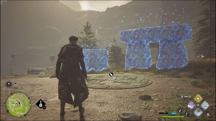 Jedyne co musicie zrobić, to nie spaść na ziemię, a lądować na innych platformach - Hogwarts Legacy: Region Feldcroft - wszystkie Łamigłówki Merlina - Hogwarts Legacy - poradnik do gry