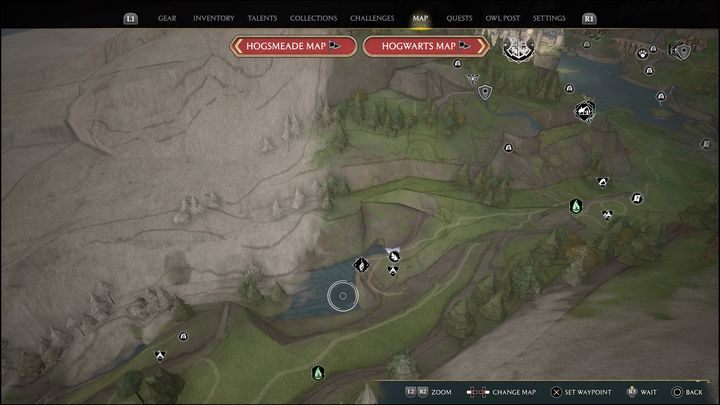 Link do mapy: Merlin Trial - Feldcroft Region #2 - Hogwarts Legacy: Region Feldcroft - wszystkie Łamigłówki Merlina - Hogwarts Legacy - poradnik do gry