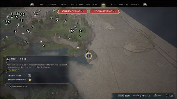 Link do mapy: Merlin Trial - Cragcroftshire #5 - Hogwarts Legacy: Cragcroftshire - wszystkie Łamigłówki Merlina - Hogwarts Legacy - poradnik do gry