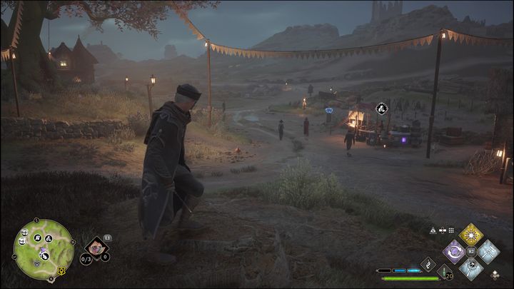 Do rozwiązania zagadki będzie potrzebne Confringo - Hogwarts Legacy: Cragcroftshire - wszystkie Łamigłówki Merlina - Hogwarts Legacy - poradnik do gry