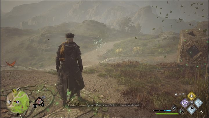 Zadanie polega na doprowadzeniu motyli do kapliczek przy pomocy zaklęcia Lumos - Hogwarts Legacy: Wybrzeże Clagmar - wszystkie Łamigłówki Merlina - Hogwarts Legacy - poradnik do gry