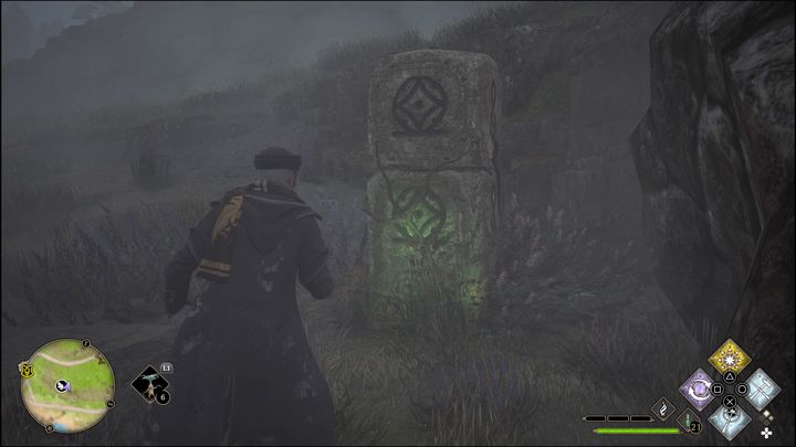 Zadanie to wymagać od Was będzie użycia czaru Flipendo - Hogwarts Legacy: Wybrzeże Kłusowników - wszystkie Łamigłówki Merlina - Hogwarts Legacy - poradnik do gry