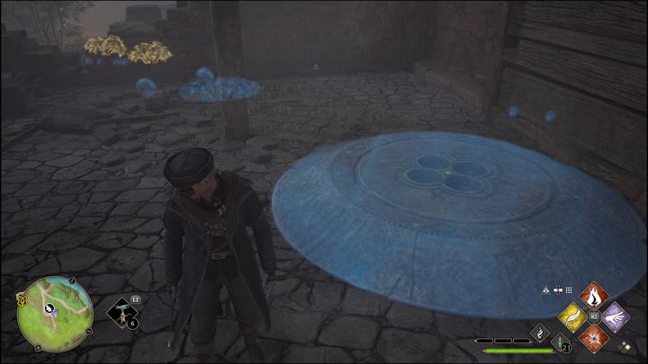 Następnie będziecie musieli doprowadzić małe kamienie do specjalnie wyznaczonych miejsc - Hogwarts Legacy: Wybrzeże Kłusowników - wszystkie Łamigłówki Merlina - Hogwarts Legacy - poradnik do gry