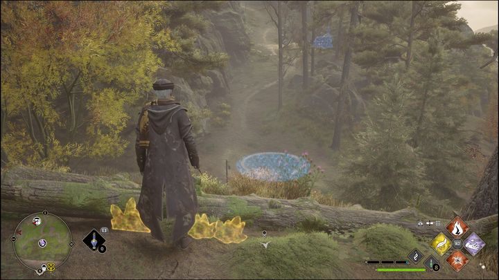 Po jej aktywowaniu skorzystajcie z Revelio - Hogwarts Legacy: Południowy Rejon Hogwartu - wszystkie Łamigłówki Merlina - Hogwarts Legacy - poradnik do gry