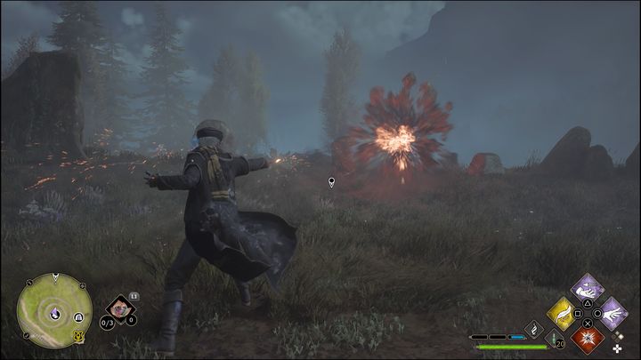 Zadanie polega na zniszczeniu wszystkich kamiennych struktur, które znajdują się wokół Łamigłówki Merlina - Hogwarts Legacy: Dolina Hogwartu - wszystkie Łamigłówki Merlina - Hogwarts Legacy - poradnik do gry