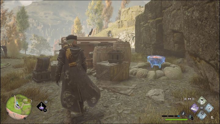 Zadanie polega na rozpaleniu za pomocą ognistego zaklęcia (najlepiej się nada Confringo) trzech palenisk w odrębnych miejscach - Hogwarts Legacy: Dolina Hogwartu - wszystkie Łamigłówki Merlina - Hogwarts Legacy - poradnik do gry