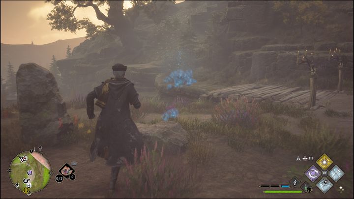 Zadanie polega na naprawieniu wszystkich zniszczonych rzeźb za pomocą zaklęcia Reparo - Hogwarts Legacy: Dolina Hogwartu - wszystkie Łamigłówki Merlina - Hogwarts Legacy - poradnik do gry