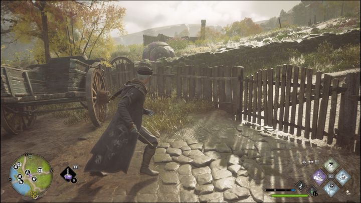 Rozwiązanie Łamigłówki wymagać od Was będzie skorzystania z Accio, Depulso, Confringo lub innego zaklęcia, które odpycha obiekty - Hogwarts Legacy: Dolina Hogwartu - wszystkie Łamigłówki Merlina - Hogwarts Legacy - poradnik do gry