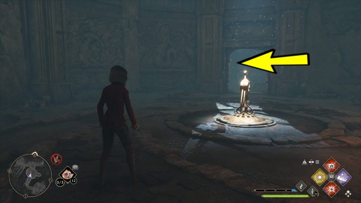 Wejdźcie do jaskini i idźcie wzdłuż korytarza - Hogwarts Legacy: Skrzynie skarbów Północny Rejon Hogwartu (North Hogwarts Region) - Hogwarts Legacy - poradnik do gry