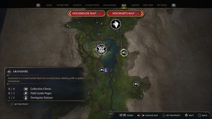 2 - Hogwarts Legacy: Skrzynie skarbów Południowy Rejon Hogwartu (South Hogwarts Region) - Hogwarts Legacy - poradnik do gry